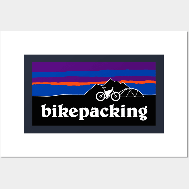 bikepacking Wall Art by reigedesign